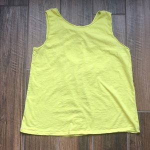 Loft Yellow Tank Top